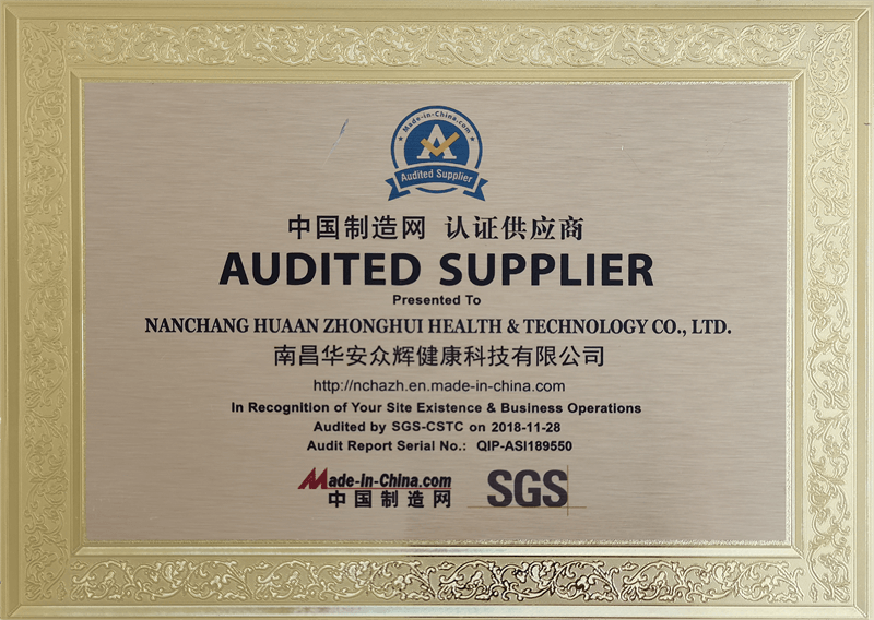 Certified Supplier of China Manufacturing Network