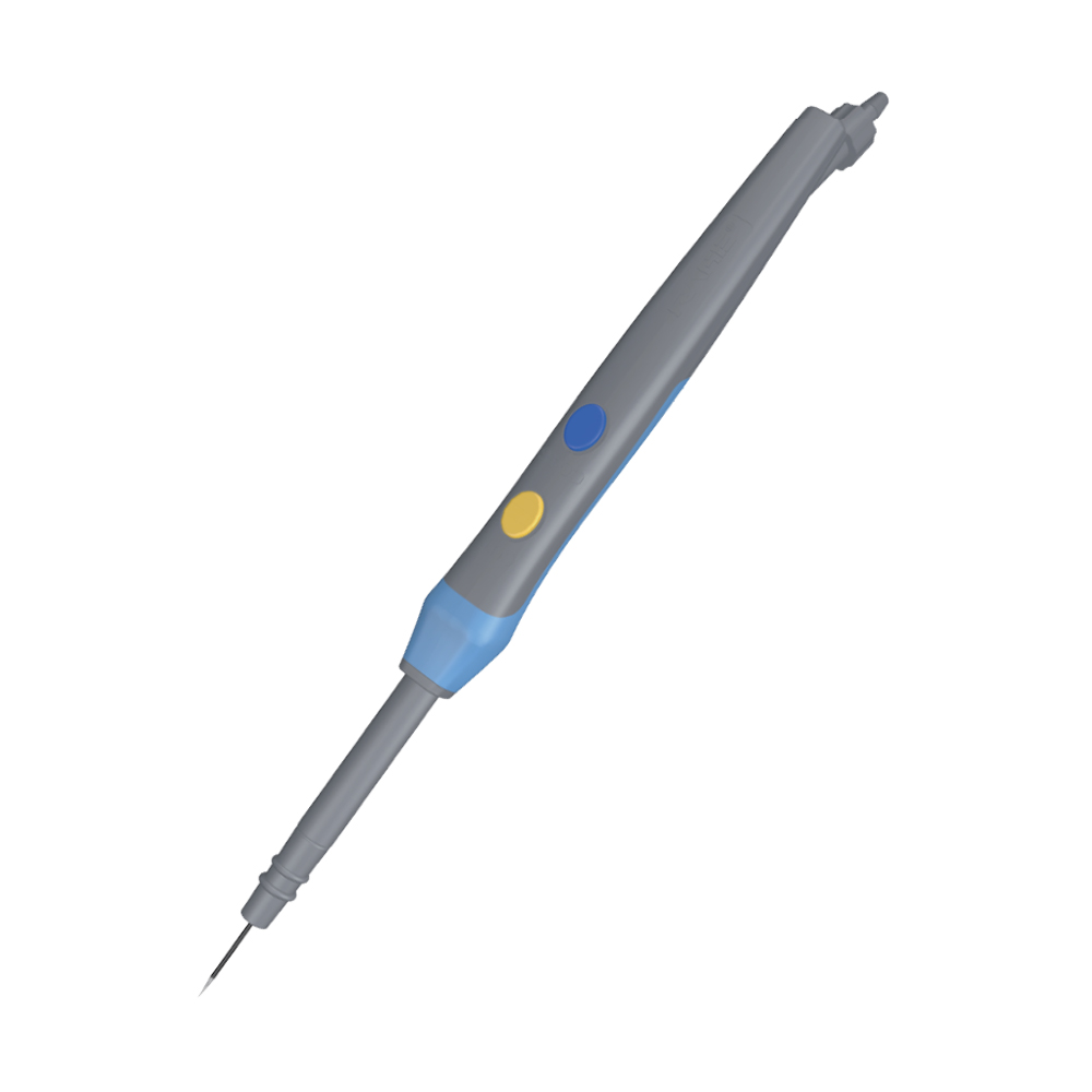 Tungsten Needle Electrosurgical Electrode with Suction